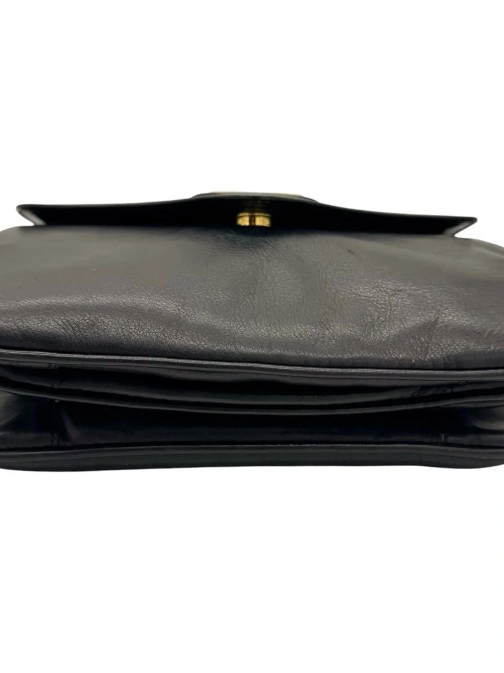 Celine Black Leather Crossbody Bag